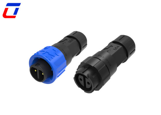 Acque resistenti 2 pin Circolare Quick Lock Wire Connector Maschio a Femmina 300V