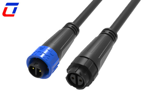 Acque resistenti 2 pin Circolare Quick Lock Wire Connector Maschio a Femmina 300V