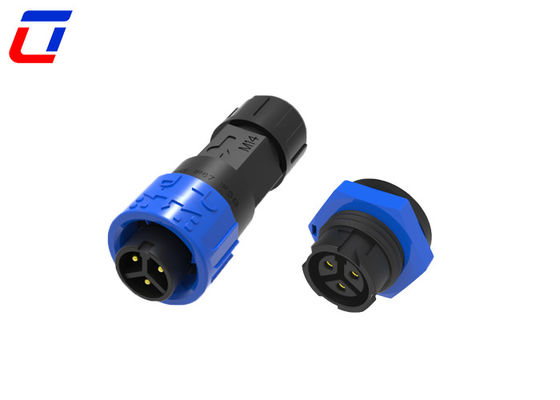 M16 resistente 3 pin 300V connettore di alimentazione impermeabile da femmina a maschio per industria