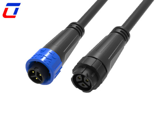 M16 resistente 3 pin 300V connettore di alimentazione impermeabile da femmina a maschio per industria