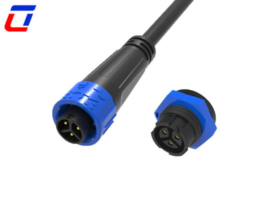 M16 resistente 3 pin 300V connettore di alimentazione impermeabile da femmina a maschio per industria