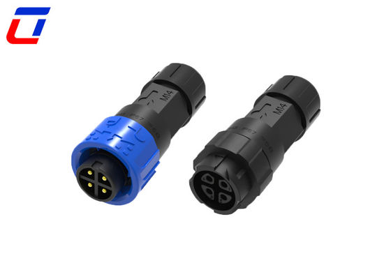 Industrial M16 4 pin 300V Waterproof Male To Female Connector per ambienti difficili