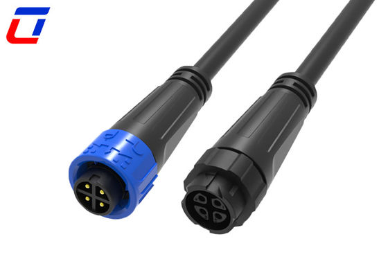 Industrial M16 4 pin 300V Waterproof Male To Female Connector per ambienti difficili