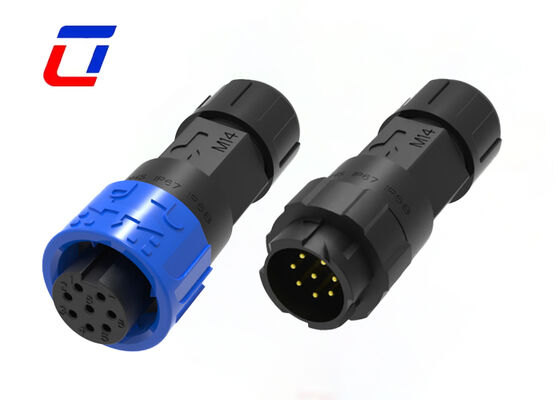 M16 IP67 Waterproof 8 Pin Male Female Cable Connector