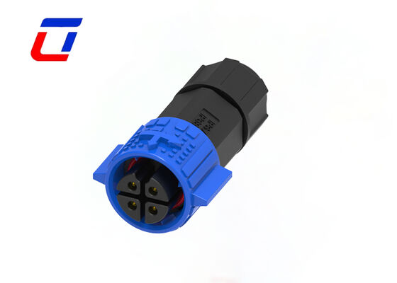 Connettore di alimentazione maschio-femmina M19 a 4 pin impermeabile IP67 da 300V 15A per esterni