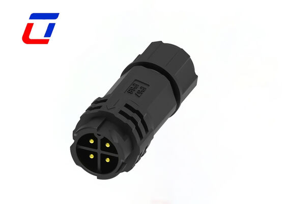 Connettore di alimentazione maschio-femmina M19 a 4 pin impermeabile IP67 da 300V 15A per esterni