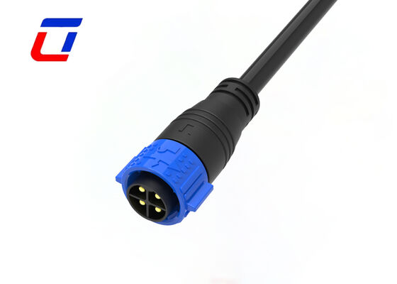 Connettori elettrici impermeabili 500V M25 a 4 pin con blocco a pressione