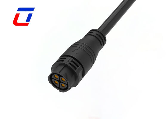 Connettori elettrici impermeabili 500V M25 a 4 pin con blocco a pressione