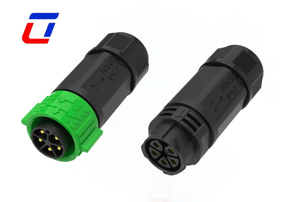 5 pin Industrial Waterproof Power Connector M25 Cavo maschio a femmina