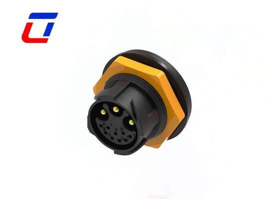 Tipo di connettore a più pin 3+9 pin M25 30A 300V connettore impermeabile esterno