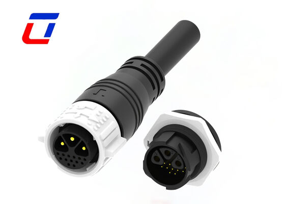 3+13 Pin Plug Socket impermeabile M25 Data And Power Connector IP67
