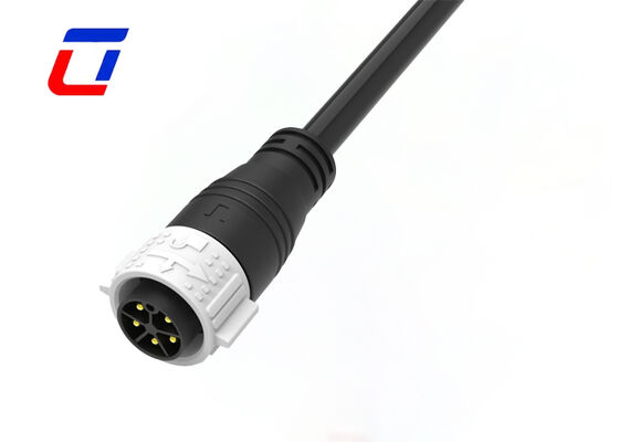 5 pin di potenza idraulica industriale 300V M25 Cable Push Lock Maschio a connettore femminile