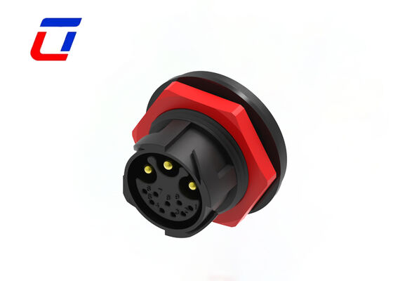 Connettori di alimentazione e segnale a 3+9 pin M25 con bloccaggio rapido da filo a scheda