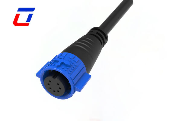 Outdoor Male To Female Connector M19 7 Pin IP67 Circular Cable Connectors