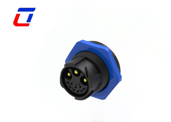 Connettore impermeabile M25 da filo a scheda 3+9 pin, connettore dati e alimentazione PA66 per esterni