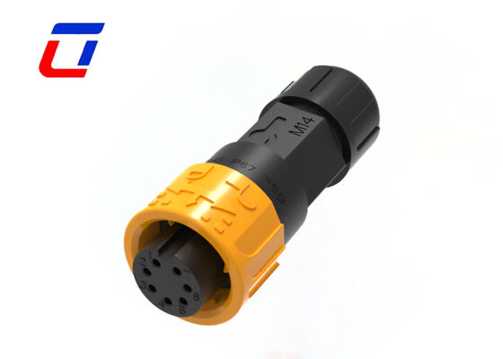 CE M16 Wire Splice Connector Impermeabile 7 pin Cable Outdoor Nylon Connector