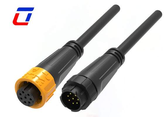 PA66 M16 8 Pin Male Female Wire Connectors Miglior connettore per dati industriali