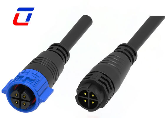 15A 4Pin M19 connettori elettrici impermeabili da maschio a femmina connettore cavo di alimentazione
