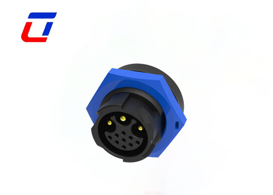 Connettore LED impermeabile M19 3+9 Pin, connettore autobloccante cavo-scheda IP67