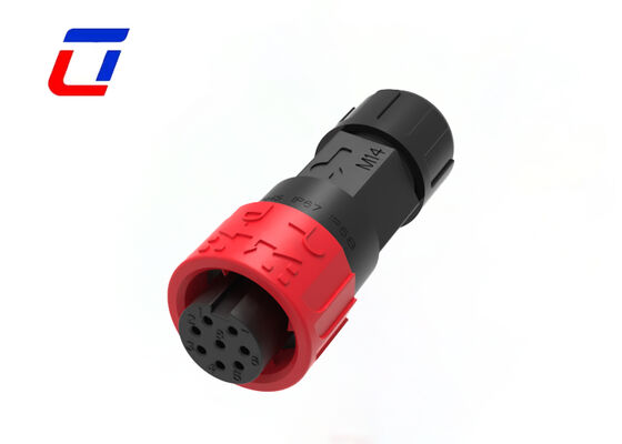 Connettore rotondo a 8 pin M16, tipo cavo-scheda, connettore di segnale industriale impermeabile