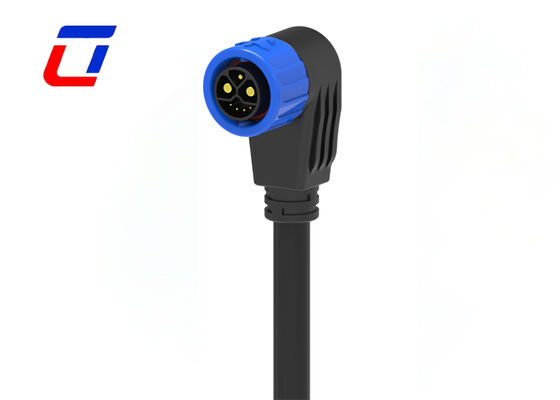 M23 connettori di cavi rotondi di plastica 2+1+5 pin connettore impermeabile filo a bordo