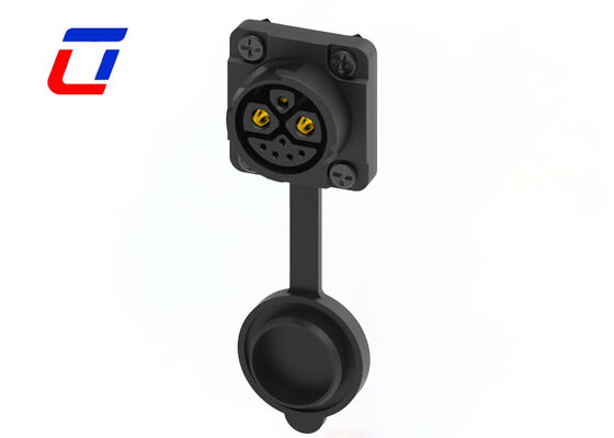 M23 connettori di cavi rotondi di plastica 2+1+5 pin connettore impermeabile filo a bordo