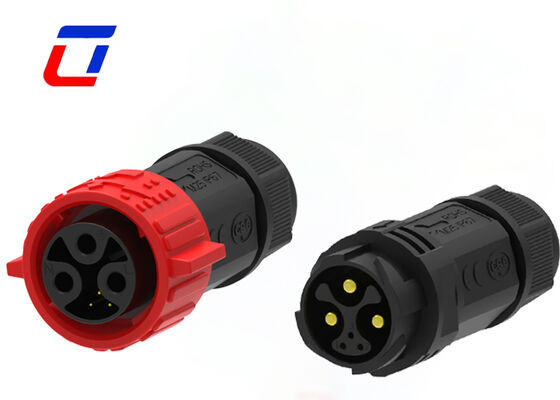 3+3 Pin M25 IP67 connettori solari connettore di segnale di alimentazione da cavo a cavo