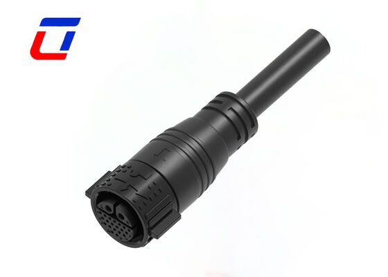 Connettore di segnale di alimentazione M25 2+20 Pin IP67 20A+5A Connettore da filo a scheda