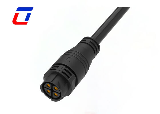 M25 4 Pin Male And Female Wire Connectors 300V Led Quick Connector IP67