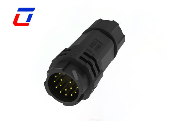300V M19 Waterproof Connector 16 Pin Quick Lock Outdoor Data Connectors