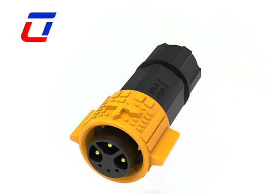 M19 3+3 Pin Cable To Cable Connector Quick Connect  Power And Signal Connectors
