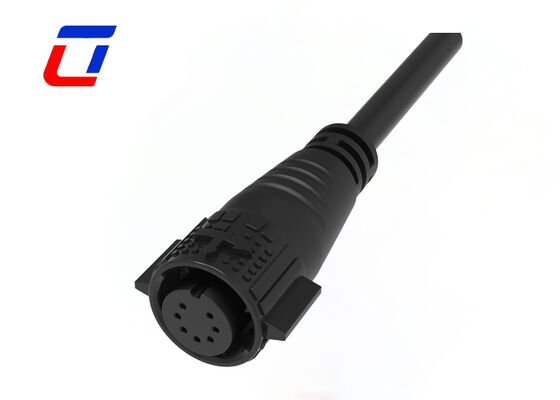 M19 Cable To Cable Connectors Push Locking 7 Pin Data Low Voltage Connector