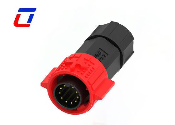 Connettore dati a 10 pin M19, impermeabile, connettore rapido filo-scheda