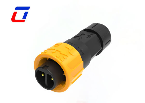 M16 connettore impermeabile ad alta corrente IP67 2 pin connettore rapido automotive