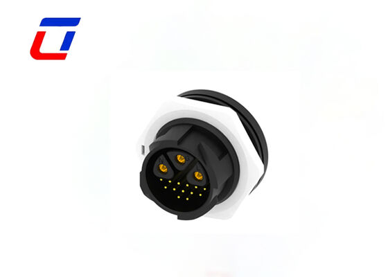 M25 3+13 Pin Waterproof Cable Connector Miglior Push Lock Multi Pin Connectors