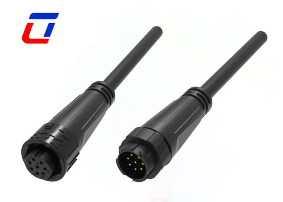 M16 300 volt connettori a filo impermeabile IP67 8 pin connettore dati per il controllo LED
