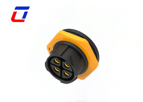 Plastico M25 connettore impermeabile a 600 V connettore a prova di polvere 4 pin