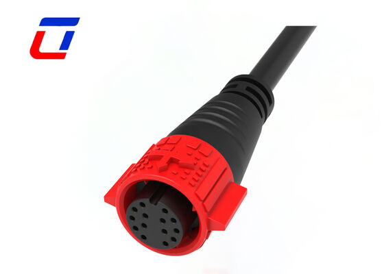 Connettore per cavi impermeabile M19 a 14 pin 300V a bassa tensione connettori solari IP67