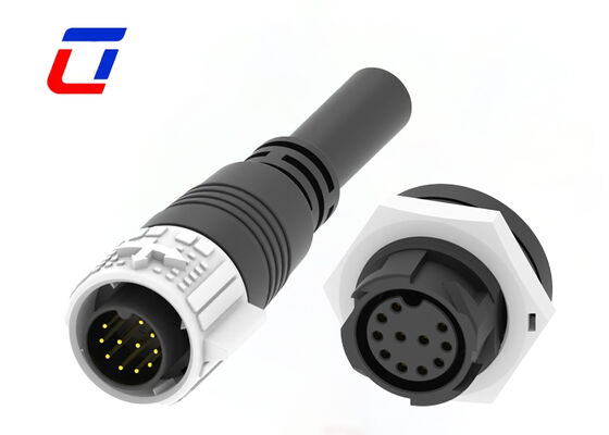 M19 11 Pin Quick Disconnect Wire Connectors Illuminazione paesaggistica connettore impermeabile
