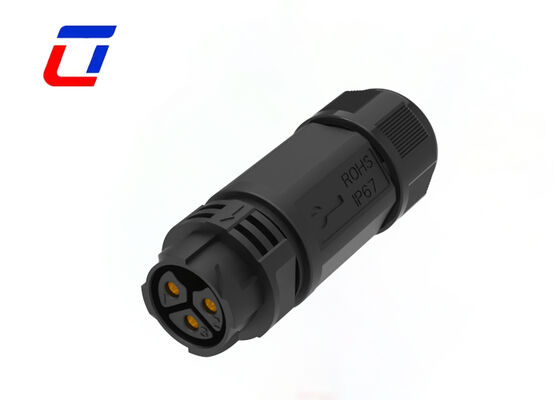 M25 3 pin 50A connettore maschio/femmina IP67 connettori elettrici impermeabili 600V