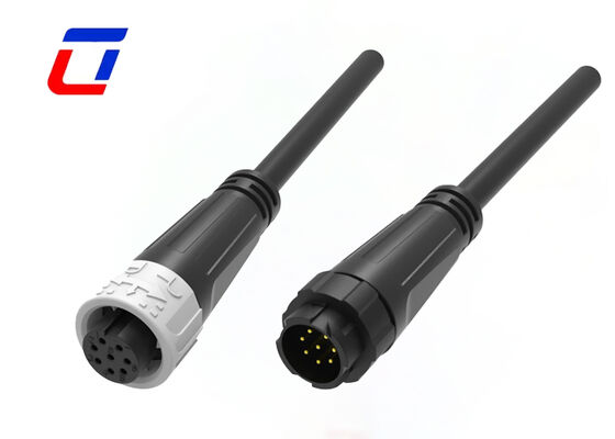 300V M16 8 Pin Push Pull Cable Connectors Maschio Femmina Formati