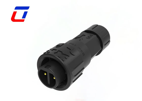 M16 10A IP67 connettori impermeabile Quick Lock Femmina a maschio connettore per l'alimentazione