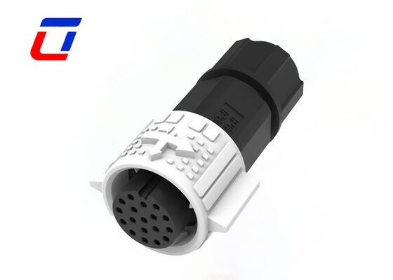 Connettore dati cavo M19 a 18 pin a sgancio rapido impermeabile IP67 300 Volt