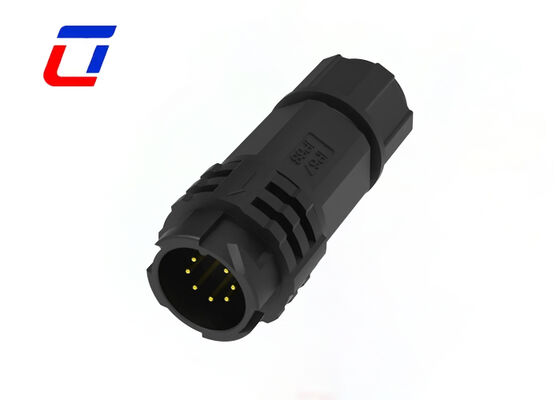 Collegatori per illuminazione esterna M19 300V certificati CE Collegatore impermeabile a 7 pin circolare
