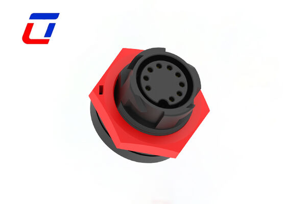 Connettore per dati a 9 pin IP67 impermeabile a oro M19 Tipo di connettore da cavo a tavola