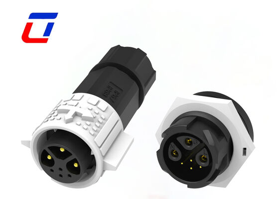 3+4 connettori di alimentazione e segnale M19 Dorato 300V connettori a bassa tensione impermeabile
