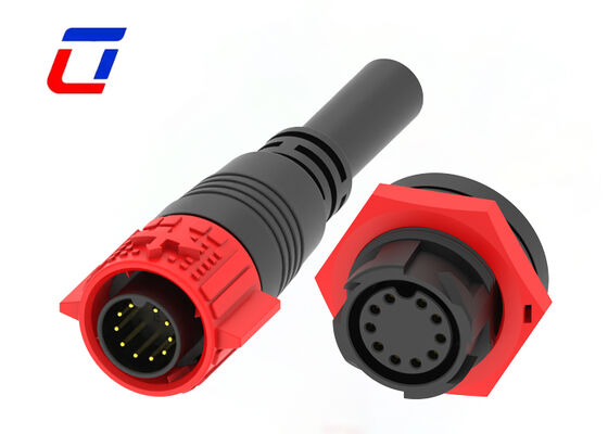 Connettore maschio femmina impermeabile M19 IP67 PA66 Connettore dati a 10 pin ODM