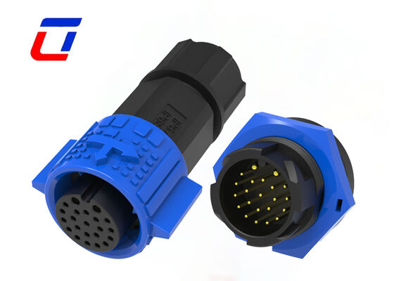 2+20 Pin M19 connettori per cavi stampati connettore per dati di potenza impermeabile industriale Made in China
