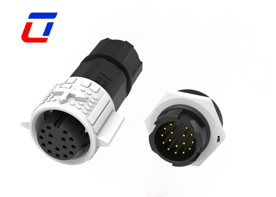 M19 16 Pin Signal Connector Maschio Femminile Connettori IP67 Placcati in oro