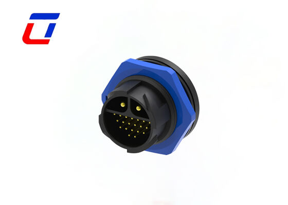 Produttore di connettori LED impermeabili per esterni PA66 2 + 20 pin M25 connettore di segnale di alimentazione
